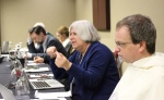 Nancy Snow at the December 2015 working group meeting of the scholars of Virtue, Happiness, & the Meaning of Life.